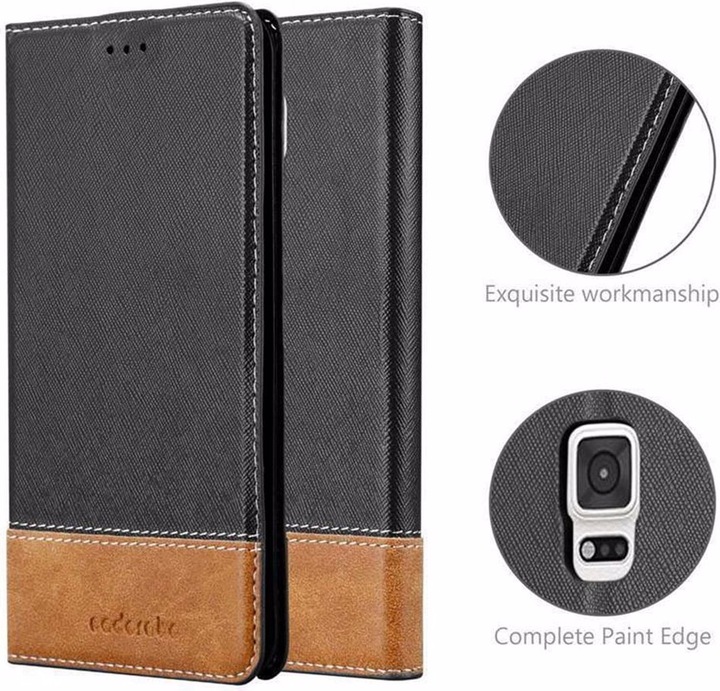 Actual product image Cadorabo Book X Wallet Cover (Samsung Galaxy Note Edge)