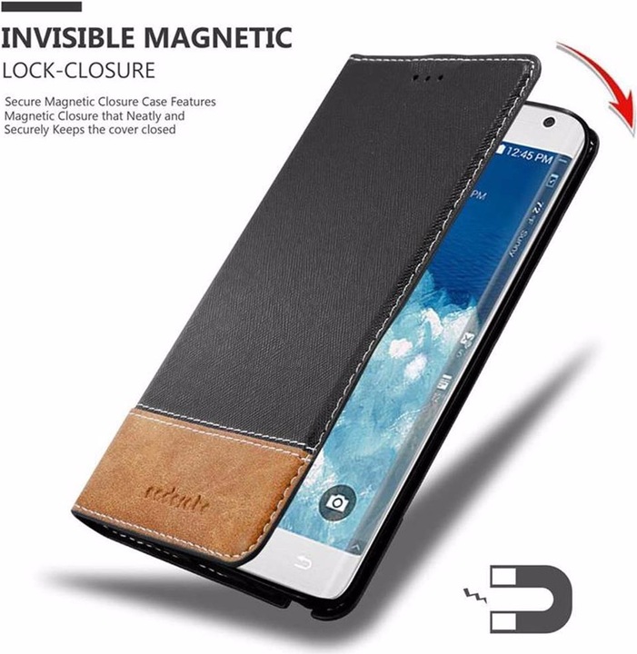 Actual product image Cadorabo Book X Wallet Cover (Samsung Galaxy Note Edge)