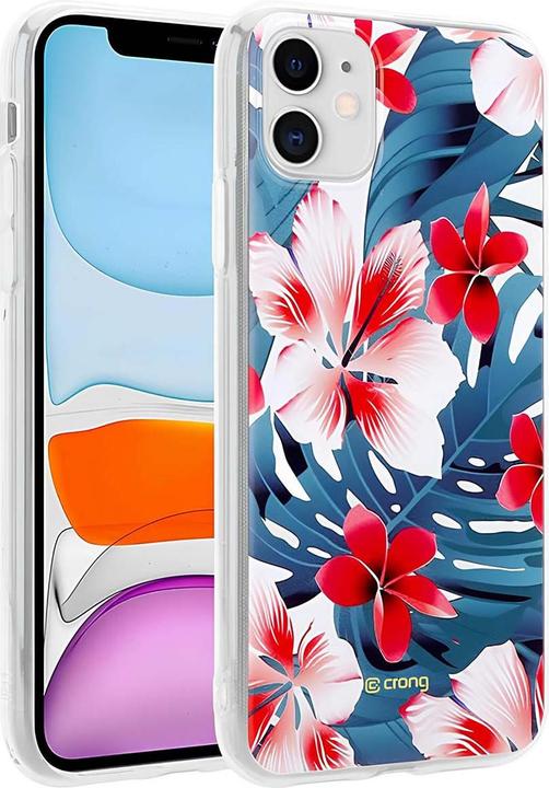 Actual product image Crong Flower Case for iPhone 11 (Model 03) (Apple iPhone 11)