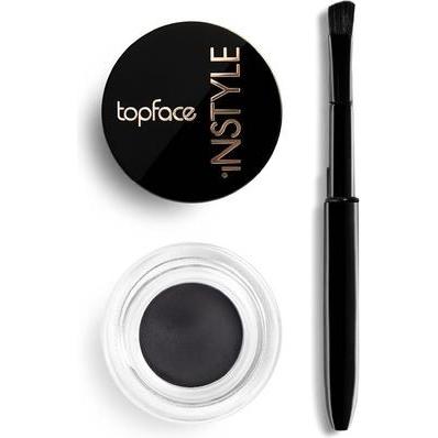 Konjac Sponge, Eyeliner + Kajal, TOPFACE Instyle Gel Eyeliner eyeliner w żelu 001 3,5g (001)