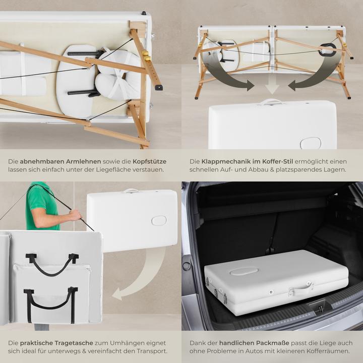 Actual product image tectake Massage table