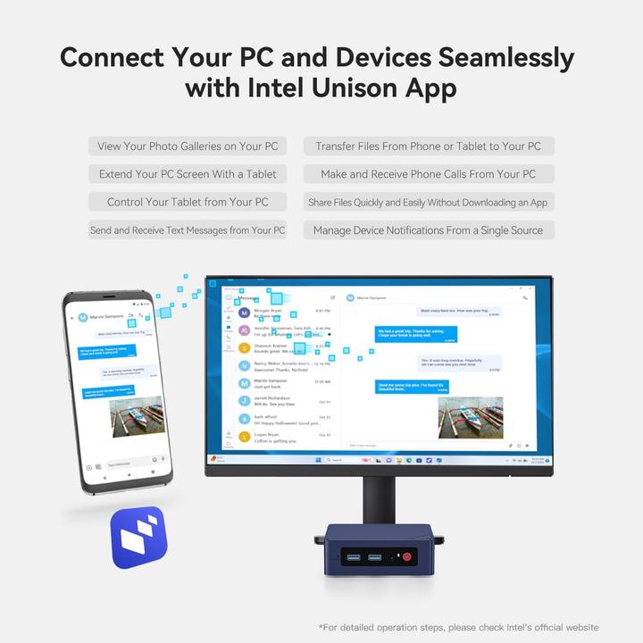 Produktbild Beelink Mini PC mit Intel Twin Lake-N150 (500 GB, 16 GB)