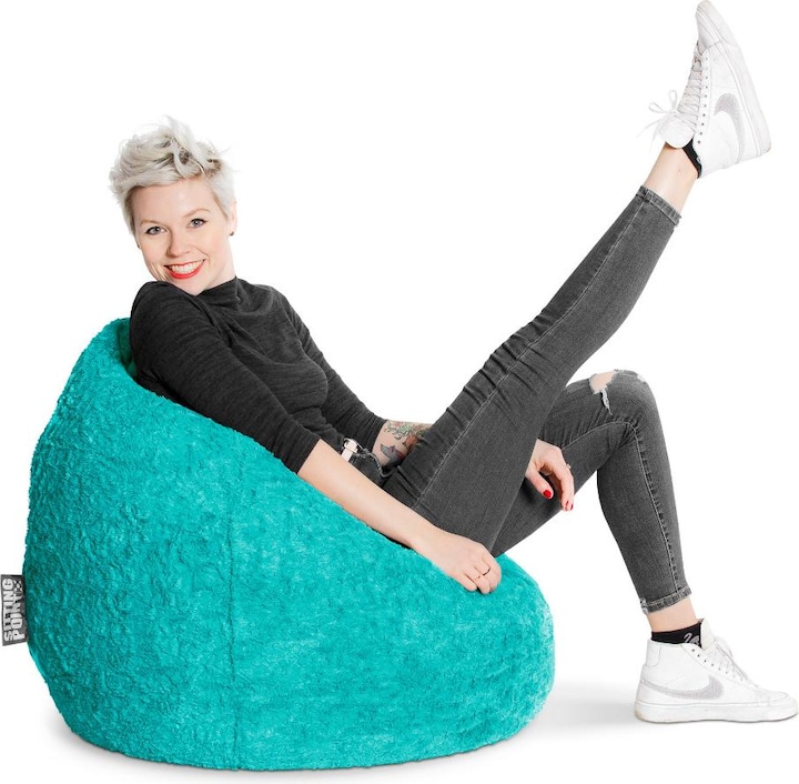 Actual product image Sitting Point Beanbag Fluffy