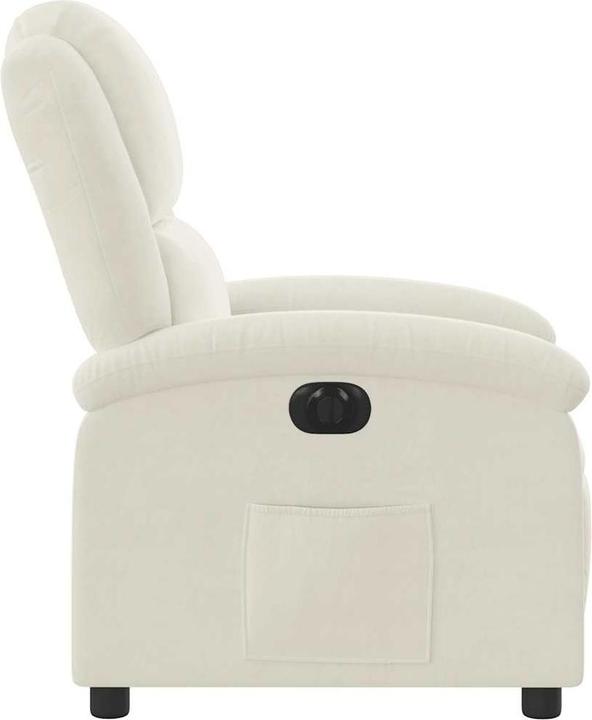 Immagine prodotto vidaXL Sedia reclinabile in velluto elettrico