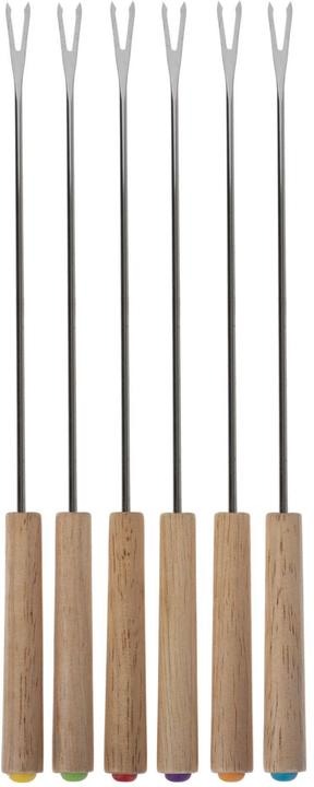 Cocon Fleischfonduegabel Holz 6 Personen
