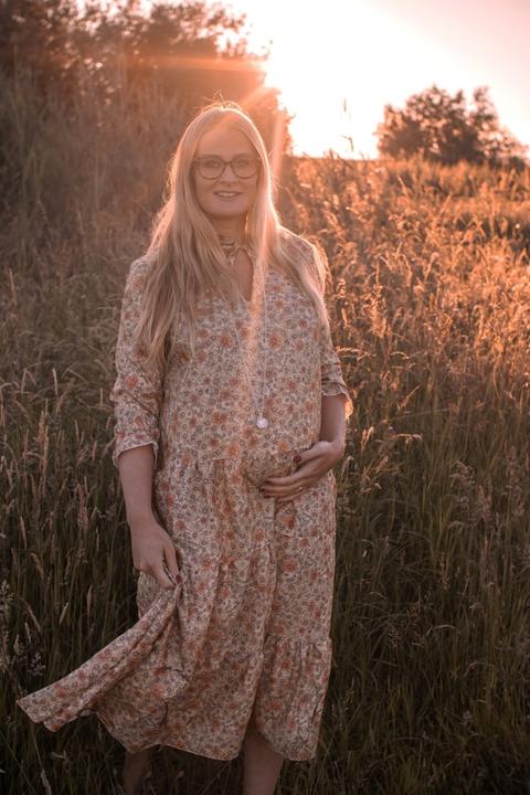 Image du produit Proud MaMa Bola de Noël Babybell Jasseron, Pied/ Rose (Argent)