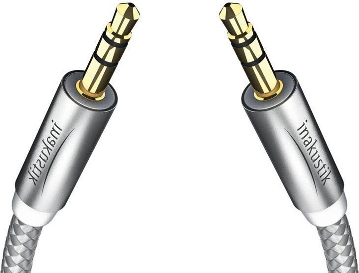 Productafbeelding Inakustik Premium stereo aansluiting (0.75 m, 3,5 mm aansluiting (AUX))