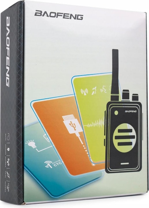 Produktbild Baofeng Walkie-Talkie BF-T25E Schwarz (10 km)