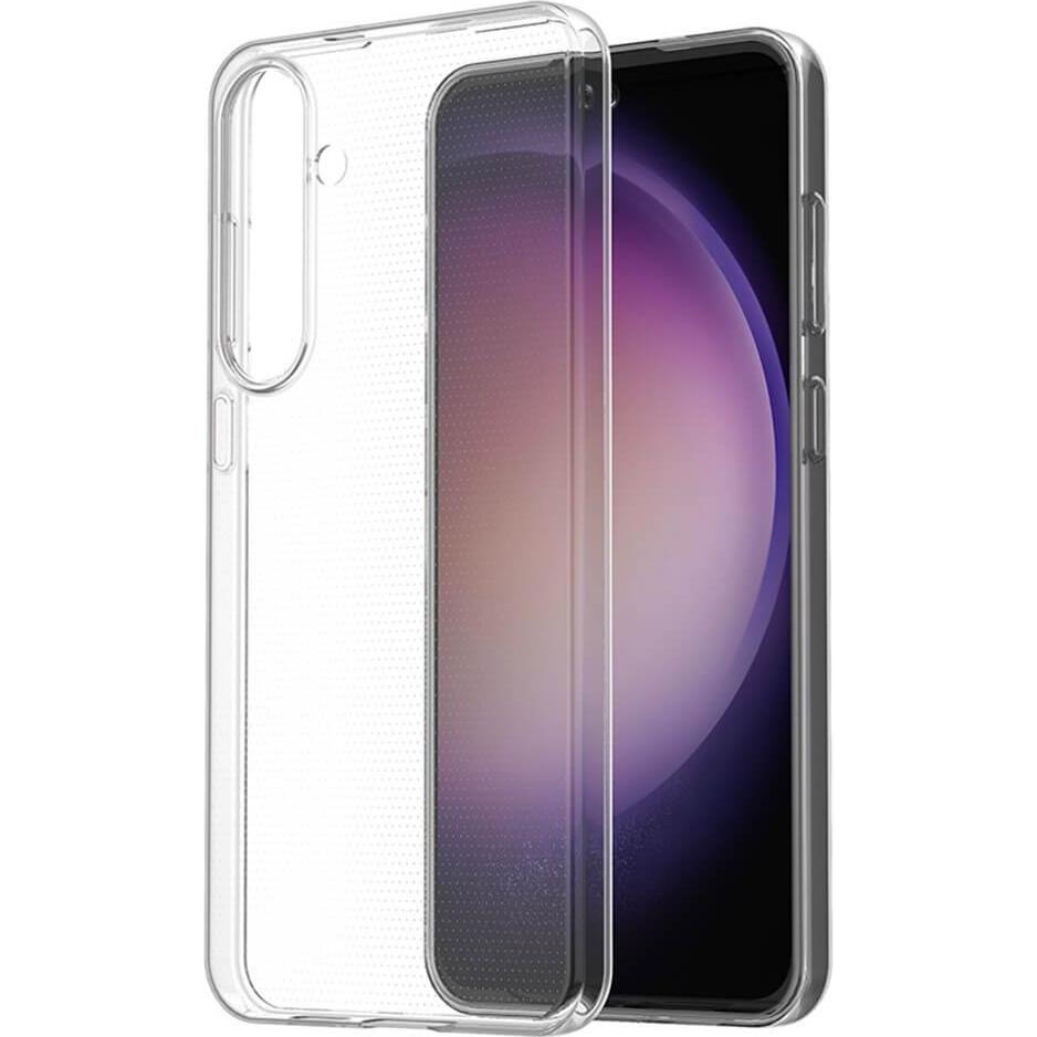 Cover-Discount Silikon Gummi Case transparent (Samsung Galaxy S24+), Smartphone Hülle, Transparent