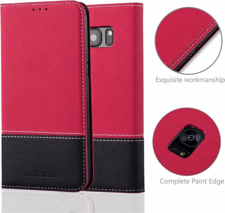 Actual product image Cadorabo Book X Wallet Cover (Samsung Galaxy S7 Edge)