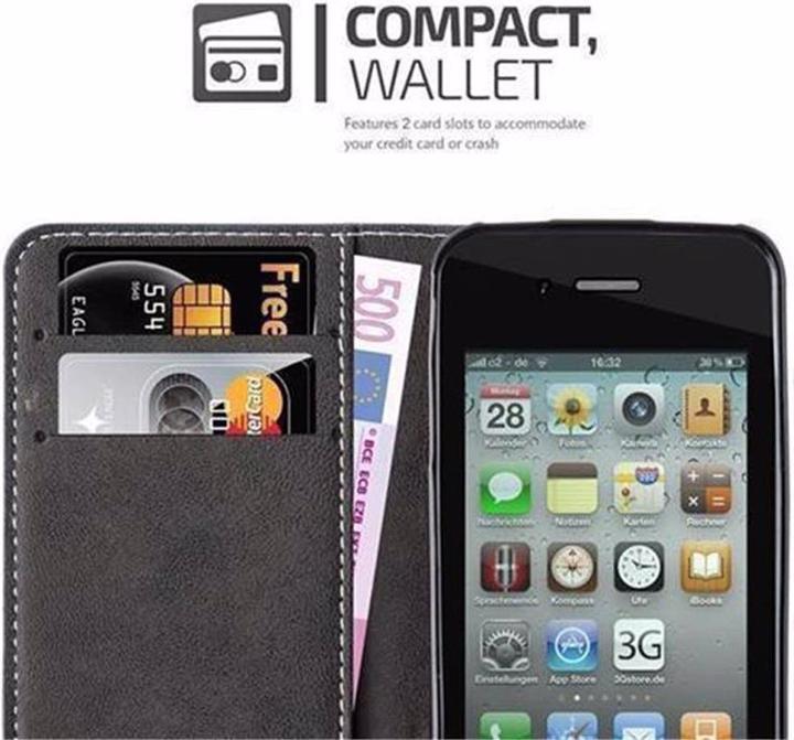 Produktbild Cadorabo Book X-Wallet Cover (Apple iPhone 4, LG G4s)
