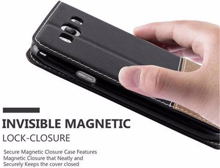 Actual product image Cadorabo Book X Wallet Cover (Samsung Galaxy S3)