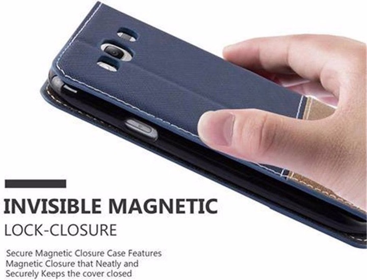 Actual product image Cadorabo Book X Wallet Cover (Samsung Galaxy S3)