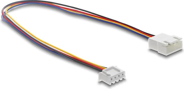 Image du produit Delock Lüfter Verlängerungskabel PWM Stecker zu Buchse 4 Pin (30 cm, PWM à 4 broches)