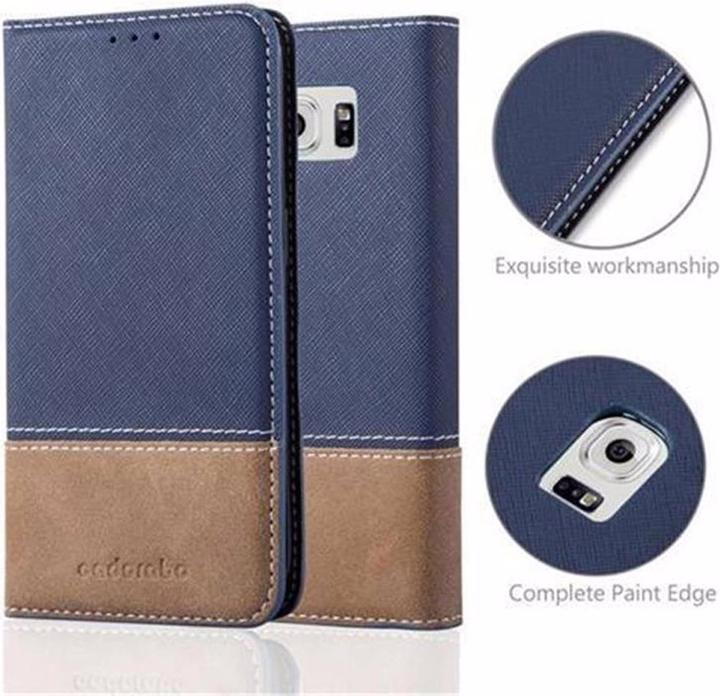 Immagine prodotto Cadorabo Copertina del libro X Wallet (Samsung Galaxy S6 Edge)
