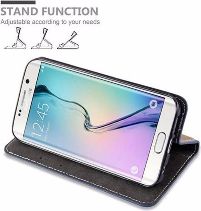 Immagine prodotto Cadorabo Copertina del libro X Wallet (Samsung Galaxy S6 Edge)