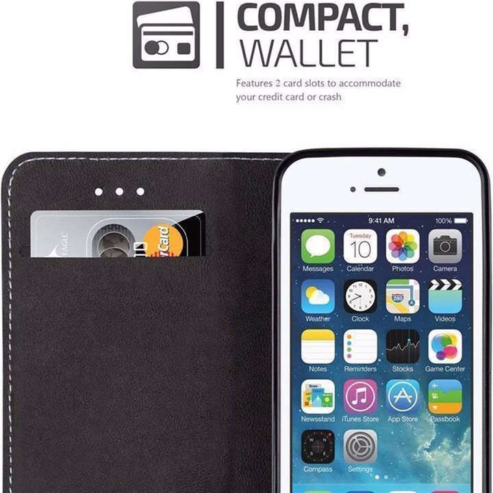 Immagine prodotto Cadorabo Copertina del libro X Wallet (Apple iPhone 4, G4s)
