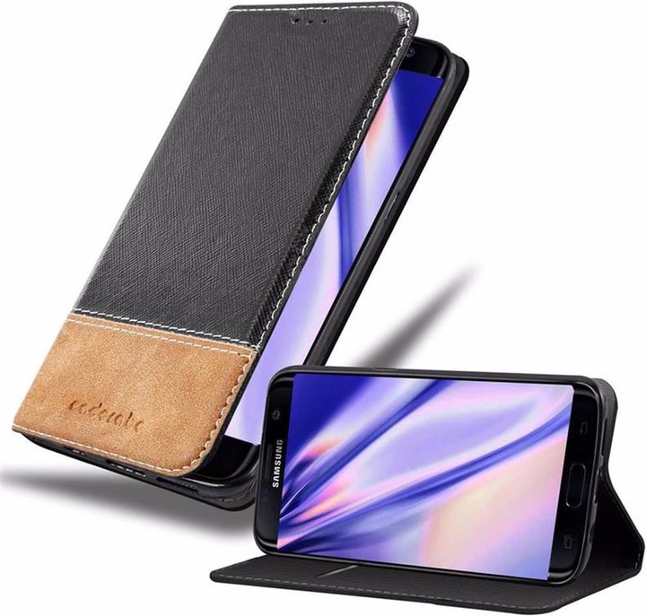 Actual product image Cadorabo Book X Wallet Cover (Samsung Galaxy S7 Edge)