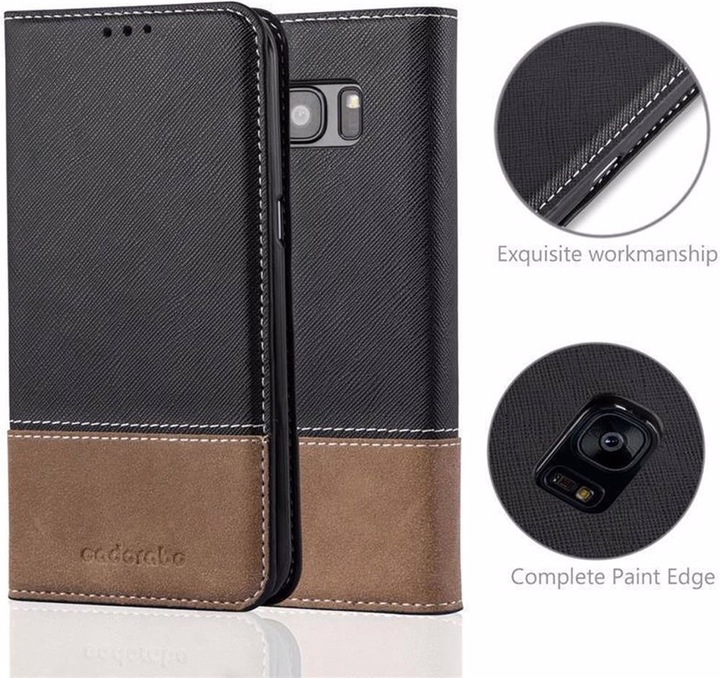 Actual product image Cadorabo Book X Wallet Cover (Samsung Galaxy S7 Edge)