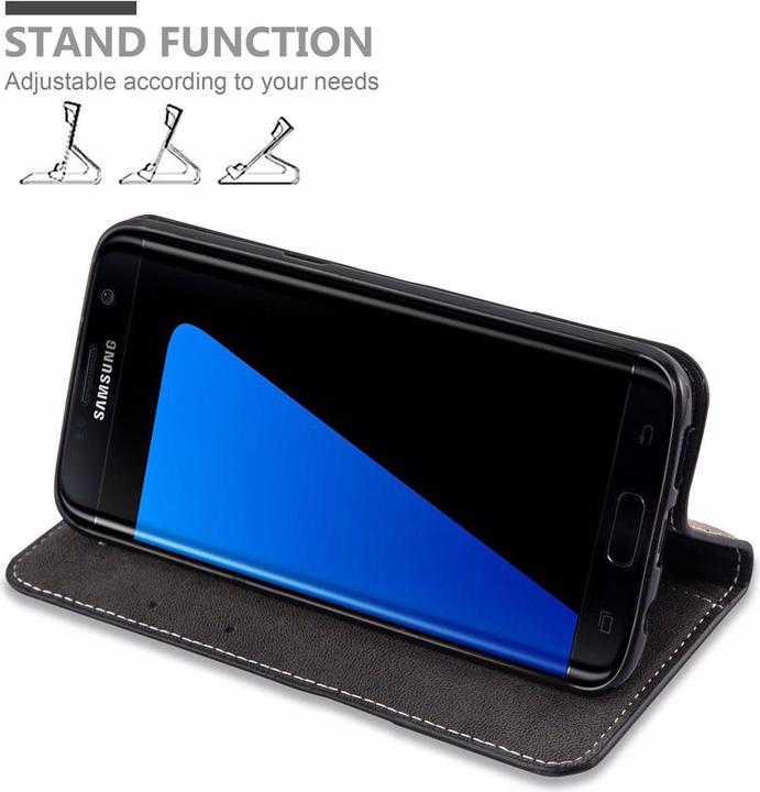 Produktbild Cadorabo Book X-Wallet Cover (Samsung Galaxy S7 Edge)