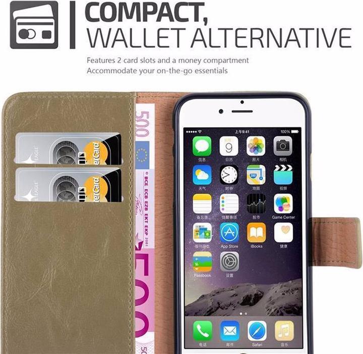 Actual product image Cadorabo Book Luxury Cover (Apple iPhone 6s Plus, Apple iPhone 6 Plus)