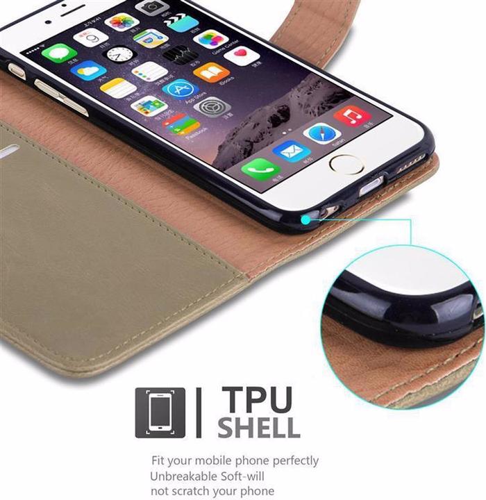 Actual product image Cadorabo Book Luxury Cover (Apple iPhone 6s Plus, Apple iPhone 6 Plus)