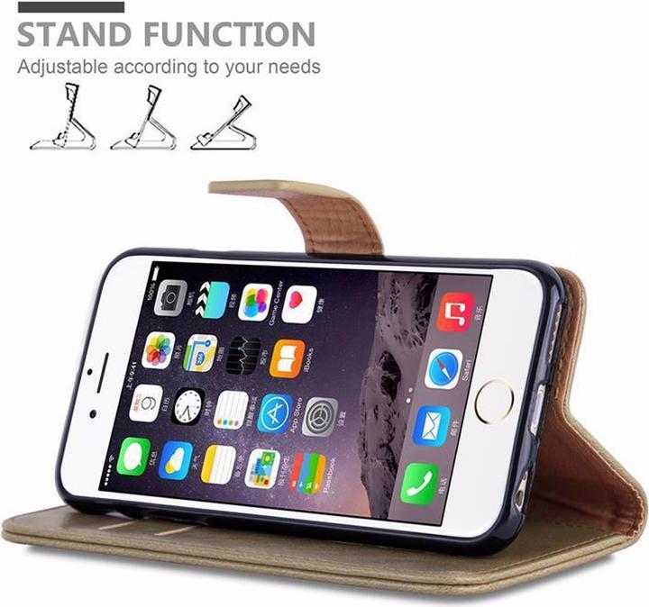 Actual product image Cadorabo Book Luxury Cover (Apple iPhone 6s Plus, Apple iPhone 6 Plus)