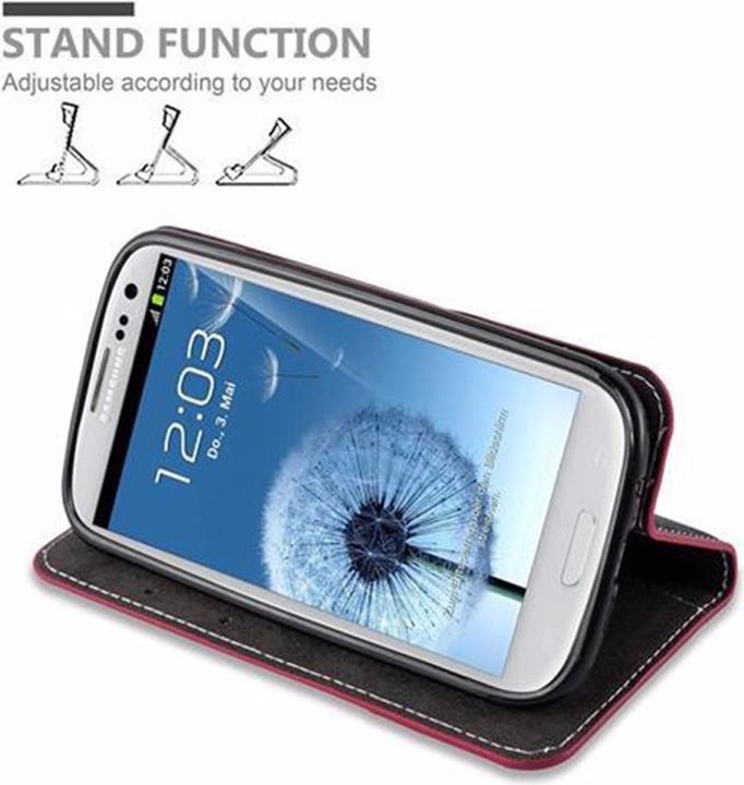 Actual product image Cadorabo Book X Wallet Cover (Samsung Galaxy S3)
