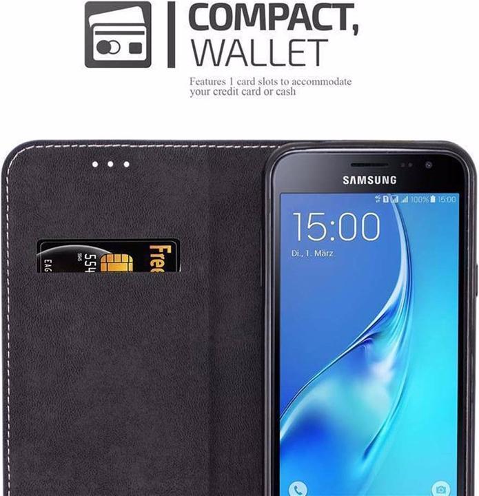 Produktbild Cadorabo Book X-Wallet Cover (Samsung Galaxy J3)