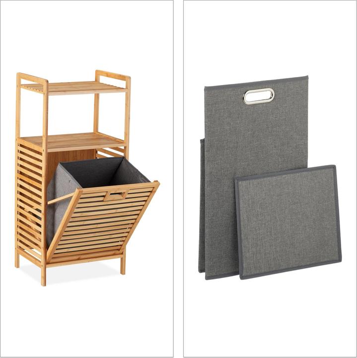 Produktbild Relaxdays Badregal (44 x 33 x 96 cm)