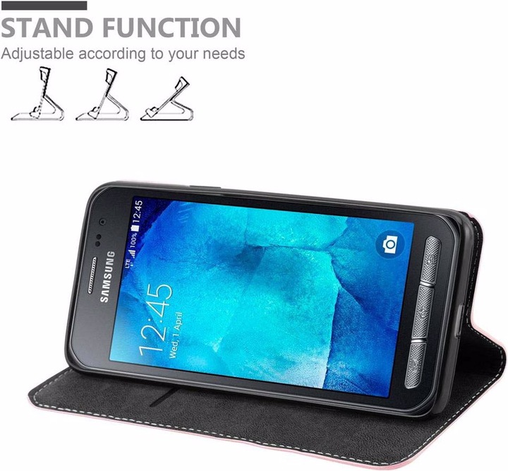 Actual product image Cadorabo Book X Wallet Cover (Samsung Galaxy Xcover 3)