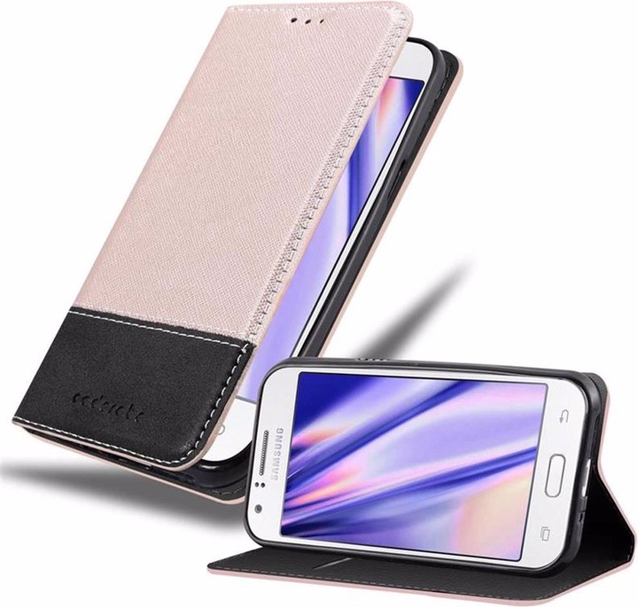 Actual product image Cadorabo Book X Wallet Cover (Samsung Galaxy J1)