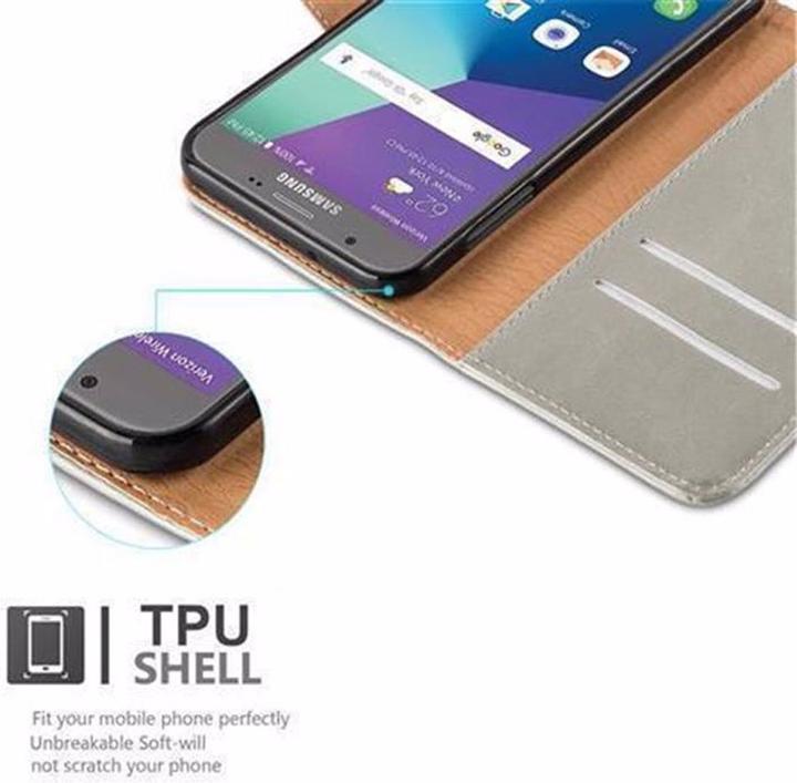 Actual product image Cadorabo Book Luxury Cover (Samsung Galaxy J7 2017 (US version))
