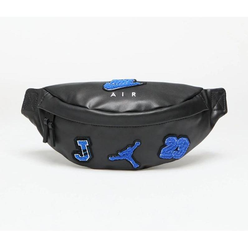 Air Jordan, Marsupio, Jam Borough Varsity Crossbody Bag Black - MA9064-KB4, Nero