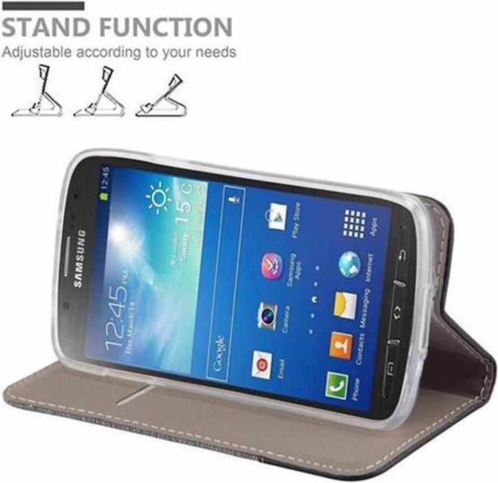 Actual product image Cadorabo Book Jeans Optics Cover (Samsung Galaxy S4 Active)