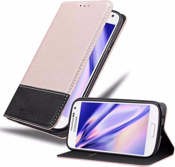 Actual product image Cadorabo Book X Wallet Cover (Samsung Galaxy S4 mini)