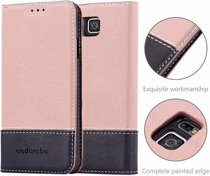 Actual product image Cadorabo Book X Wallet Cover (Samsung Galaxy Alpha)
