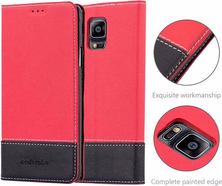 Actual product image Cadorabo Book X Wallet Cover (Samsung Galaxy Note 4)