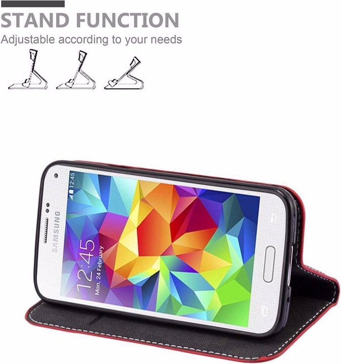 Image du produit Cadorabo Book X-Wallet Cover (Samsung Galaxy S5, Samsung Galaxy S5 Neo)