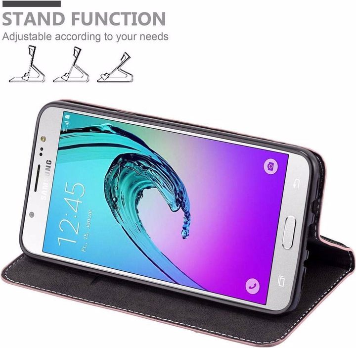 Actual product image Cadorabo Book X Wallet Cover (Samsung Galaxy J7 2016)