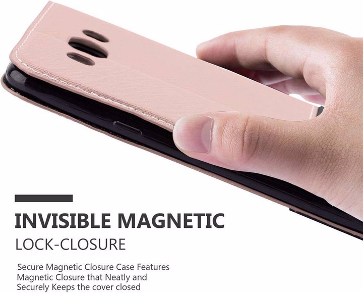 Actual product image Cadorabo Book X Wallet Cover (Samsung Galaxy J7 2016)