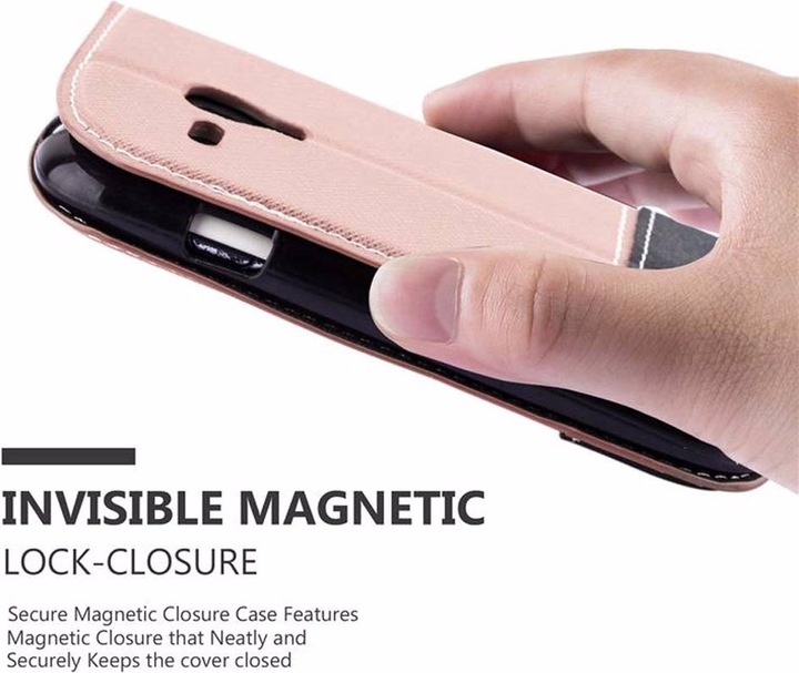 Actual product image Cadorabo Book X Wallet Cover (Samsung Galaxy S3 Mini)