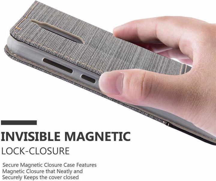 Actual product image Cadorabo Book Jeans Optics Cover (Mate 10 Lite)