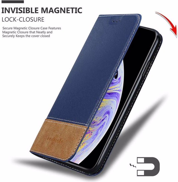 Actual product image Cadorabo Book X Wallet Cover (Apple iPhone XS Max)