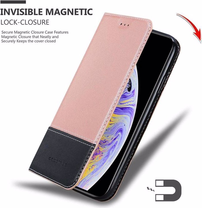 Actual product image Cadorabo Book X Wallet Cover (Apple iPhone XS Max)