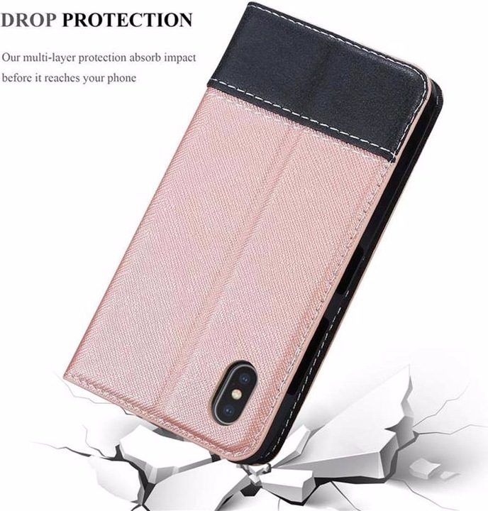 Actual product image Cadorabo Book X Wallet Cover (Apple iPhone XS Max)