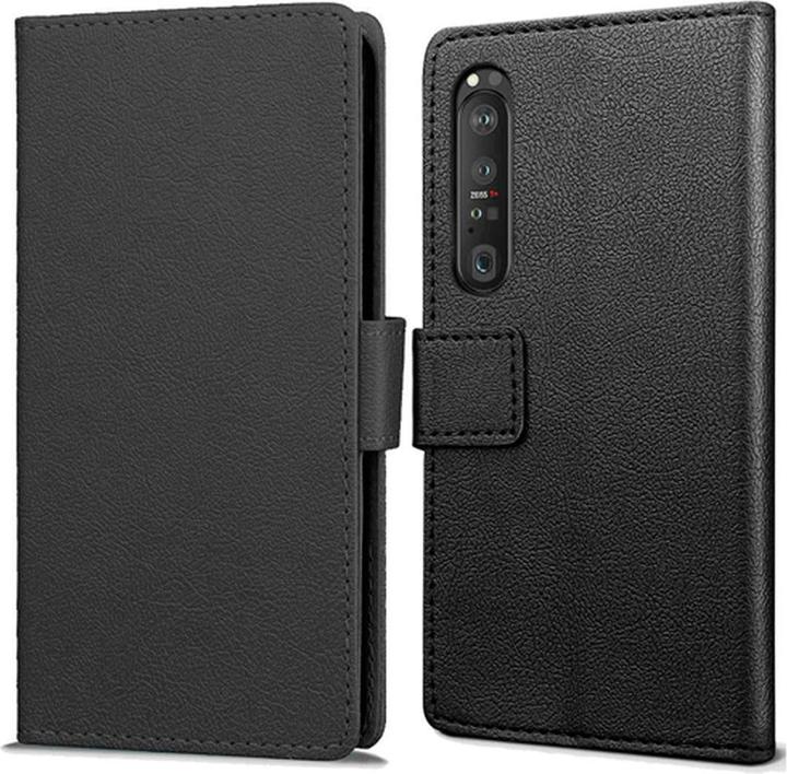 Productafbeelding Just in Case PU-leeg boek hoesje zwart Sony Xperia 1 III (Sony Xperia 1 III)