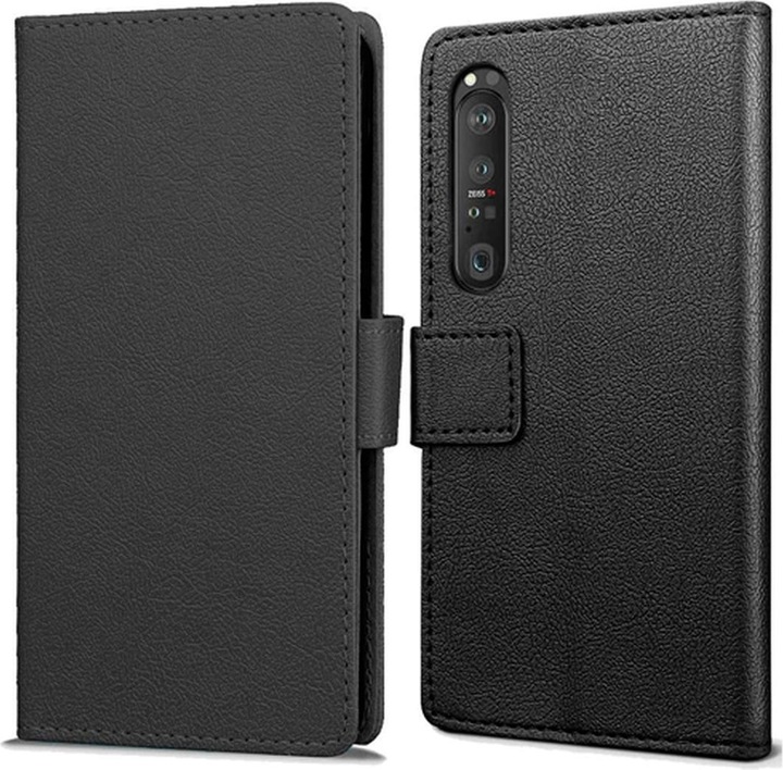 Produktbild Just in Case PU-leer Book Case Schwarz Sony Xperia 1 III (Sony Xperia 1 III)