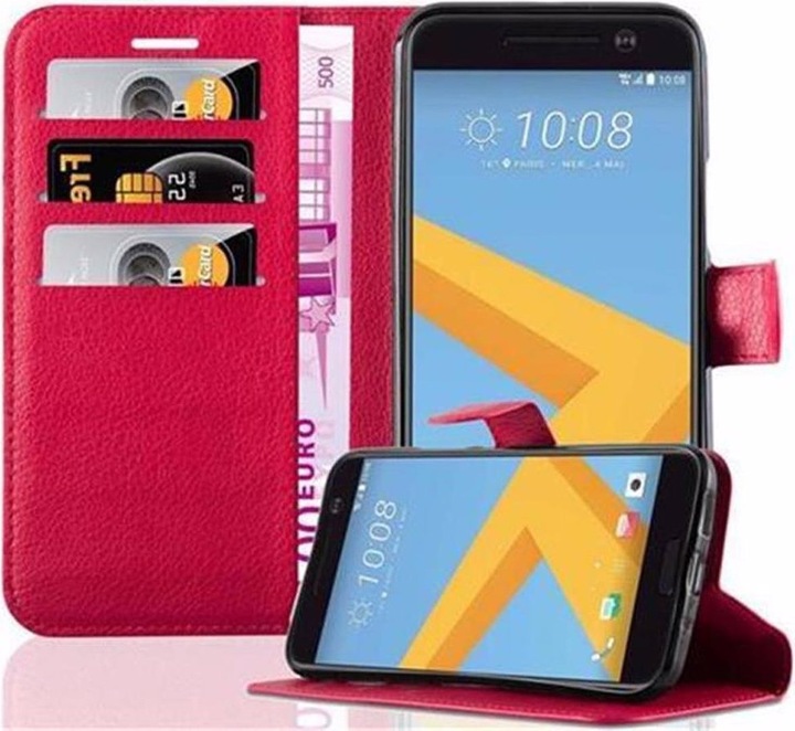 Produktbild Cadorabo Book mit Standfunktion Cover (HTC One 10)