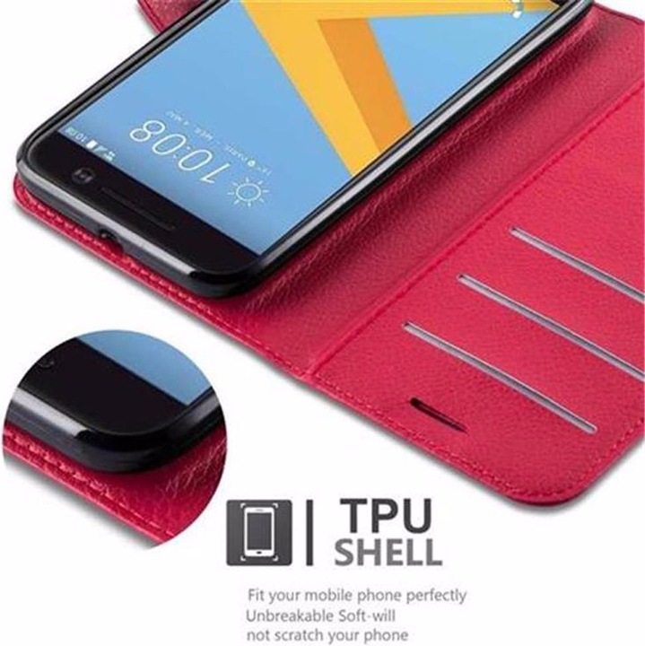 Produktbild Cadorabo Book mit Standfunktion Cover (HTC One 10)